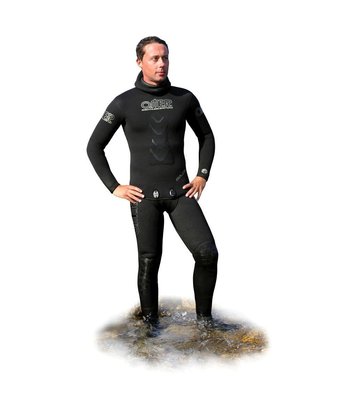 Мисливський гідрокостюм Omer Gold Black wetsuits jacket+pants (5мм) TG. 97221 фото