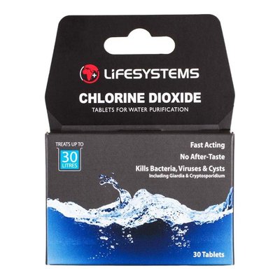 Обеззараживающие таблетки для воды Lifesystems Chlorine Dioxide 82232 фото