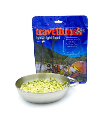 Сублимированная еда Travellunch зеленый горошек с ветчиной 250г 85590 фото