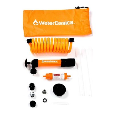 Комплект Aquamira WaterBasics Emergency Pump and Filter Kit RED Line 82246 фото