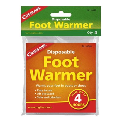 Грелка химическая для ног Coghlans Foot Warmers 4 Pack 82849 фото