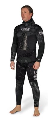 Мисливський гідрокостюм Omer Blackmoon Compressed (5мм) jacket+pants 97219 фото
