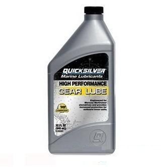 Трансмиссионное масло Quicksilver High Performance Gear Lube SAE 90, 1 литр (858064QB1)