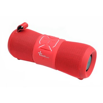 Влагозащищенный бумбокс IP67 12Вт аккумулятор 2000 mAh, красный (F2 red) 55431 фото