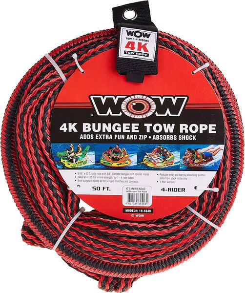 Буксирный канат WOW Bungee Tow Rope 50' (19-5040) 58038 фото