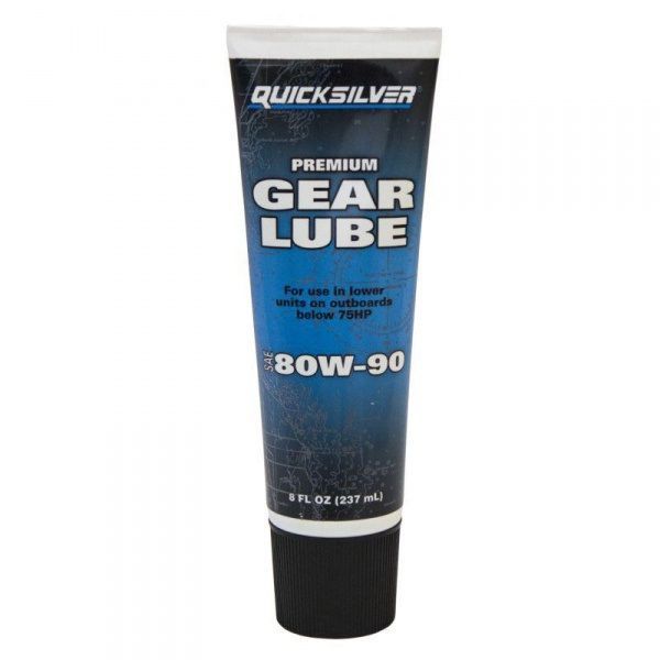 Трансмиссионное масло Quicksilver Premium Gear Lube SAE 80W90 (237 мл) (8M0121963)