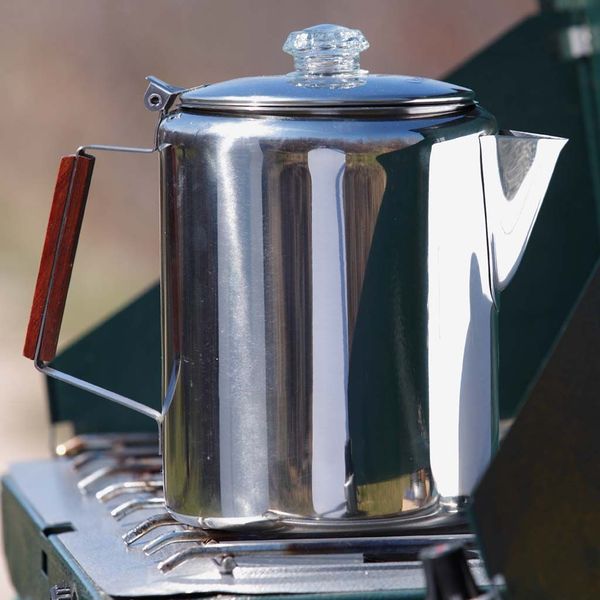 Кофеварка Coghlans Stainless Steel Coffee Pot 12 Cup 92631 фото