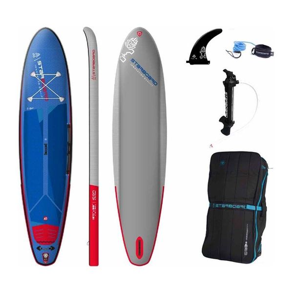 Надувная SUP доска Starboard Inflatable 12’0″ x 33″ ICON Deluxe SC 93982 фото