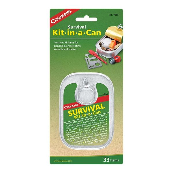 Набор для выживания Coghlans Survival Kit-in-a-Can 81771 фото