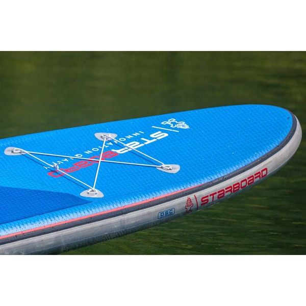 Надувная SUP доска Starboard Inflatable 12’0″ x 33″ ICON Deluxe SC