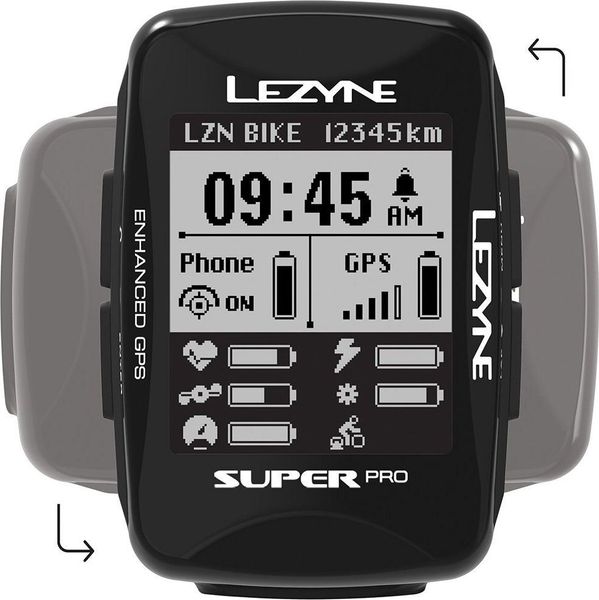 GPS компьютер Lezyne Super Pro GPS Smart Loaded Y13 94183 фото