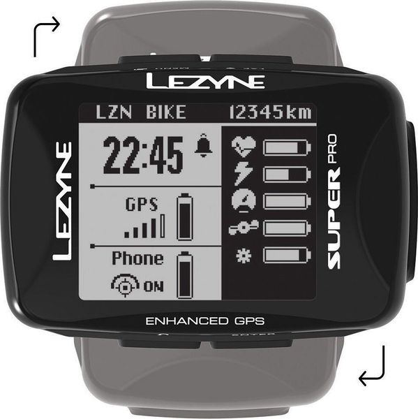 GPS компьютер Lezyne Super Pro GPS Smart Loaded Y13 94183 фото