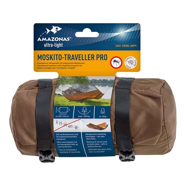 Гамак с москитной сеткой Amazonas Moskito-Traveller Pro 82480 фото