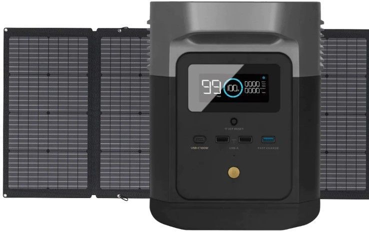 Комплект EcoFlow DELTA Mini + 220W Portable Solar Panel 60873 фото