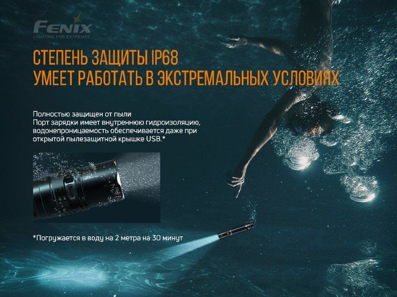 Фонарь ручной Fenix PD36R 91790 фото