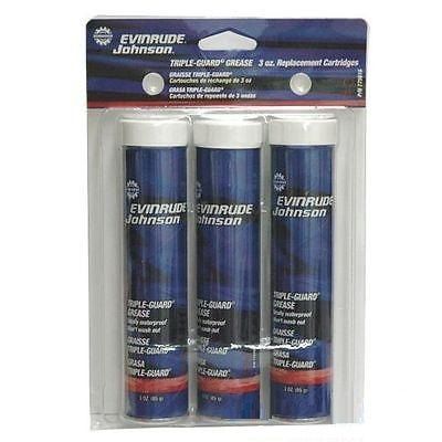 Смазка Evinrude/Johnson BRP Triple-Guard Grease картридж 3x85 г (3 oz) (775616) 51996 фото