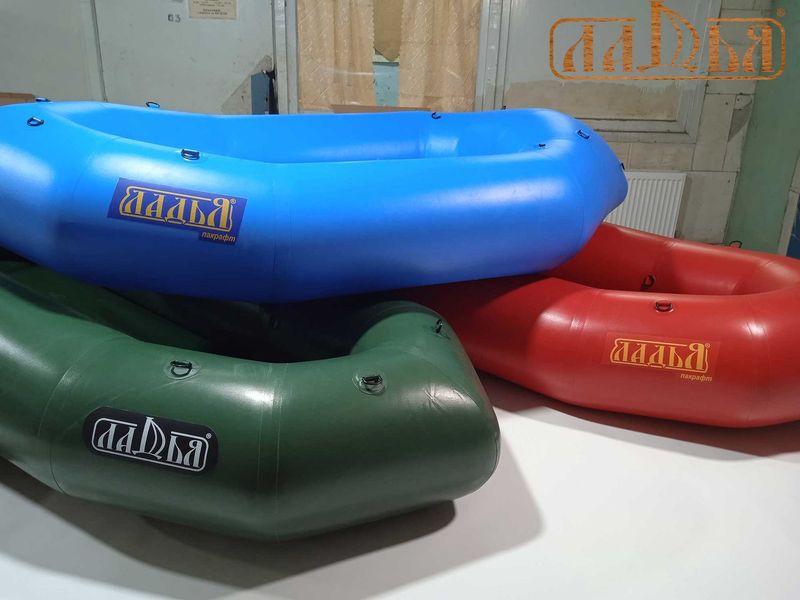 Dmuchany packraft Ladya LP-245 Kayak Comfort jasnoniebieski - Packraft do raftingu