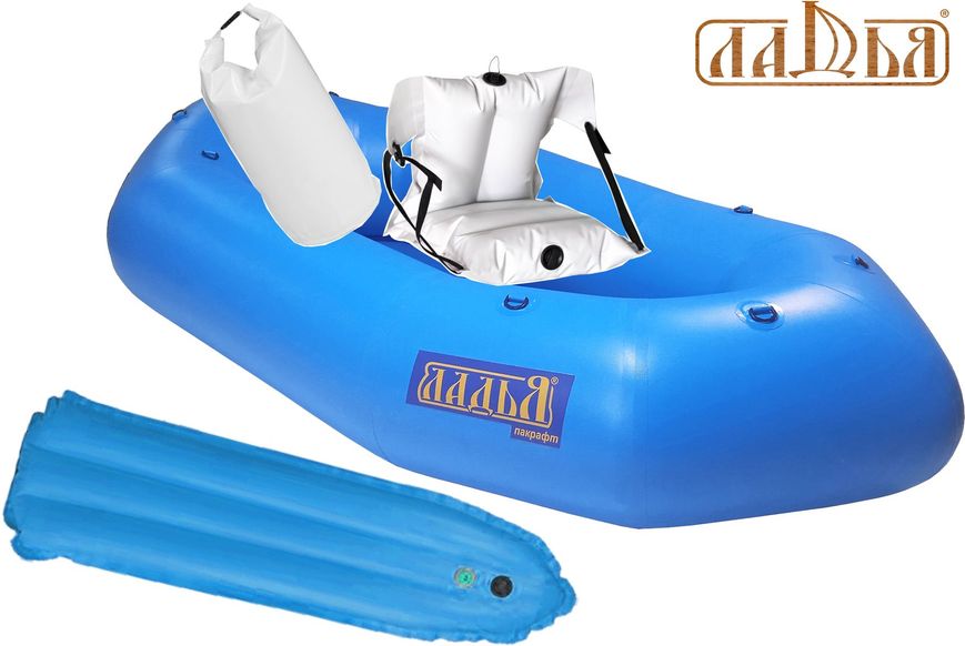 Dmuchany packraft Ladya LP-245 Kayak Comfort jasnoniebieski - Packraft do raftingu