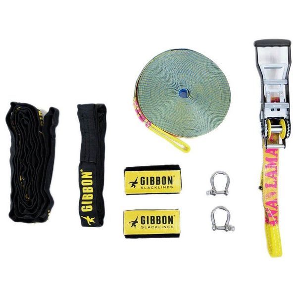 Слэклайн Gibbon Slacklines Banana Lama 25m Set