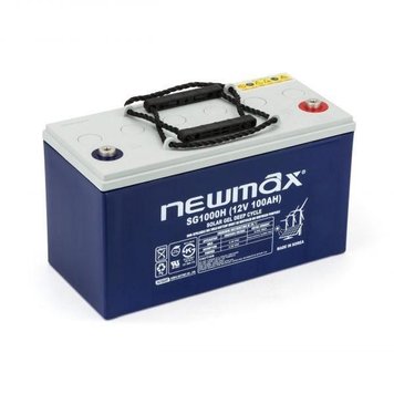 Гелевий акумулятор Newmax 100AH 12V 30КГ (100Ah SG1000H gel) 51801 фото