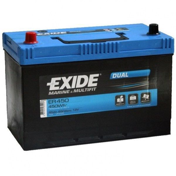 Акумулятор Exide Dual ER 450 (95Ah) 51854 фото