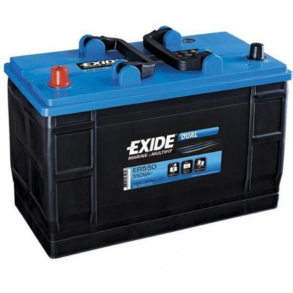 Акумулятор Exide Dual ER 550 (115Ah) 51855 фото