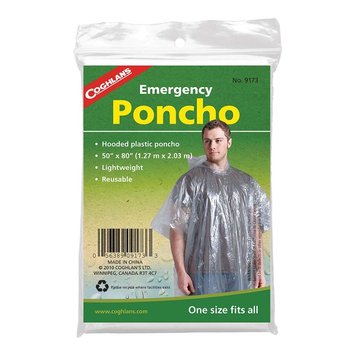 Плащ-пончо Coghlans Emergency Poncho 91258 фото