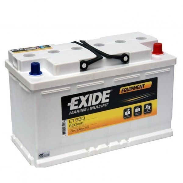 Аккумулятор Exide Equipment ET 650 (100Ah) 51857 фото