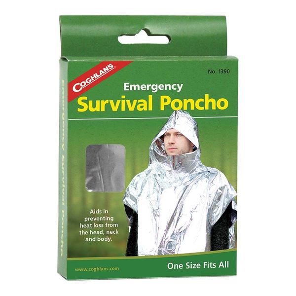 Плащ-пончо Coghlans Emergency Survival Poncho