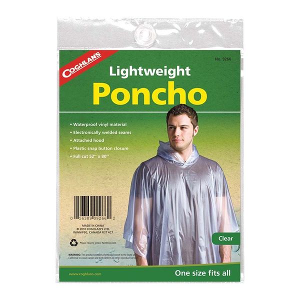 Плащ-пончо Coghlans Poncho Clear