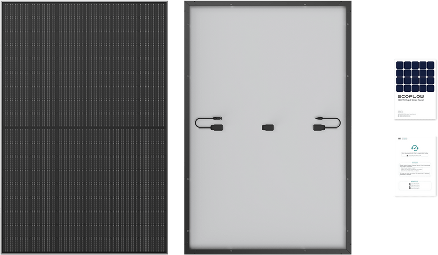 Набор солнечных панелей EcoFlow 2*400 Solar Panel 55413 фото