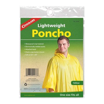 Плащ-пончо Coghlans Poncho Yellow 91263 фото