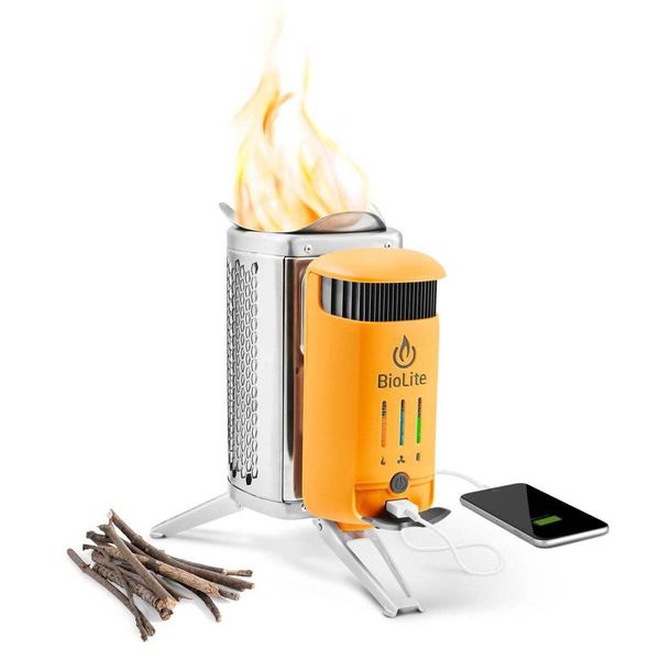 Дровяная печь-зарядка BioLite CampStove 2+ 93217 фото