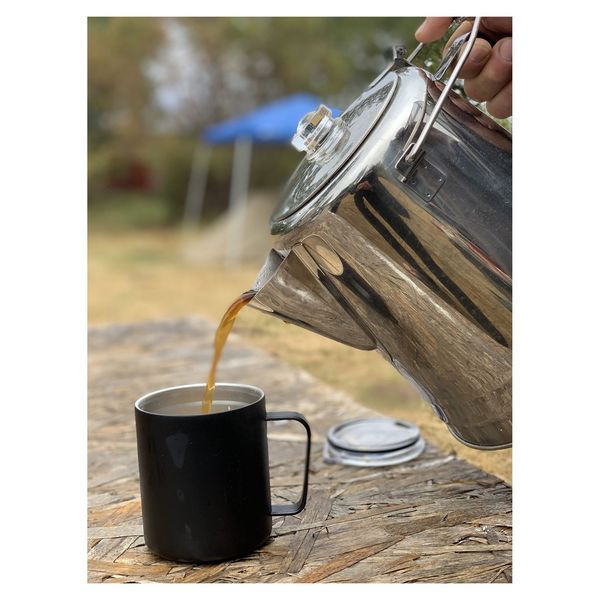 Чайник GSI Outdoors Glacier Stainless 14 Cup Perc