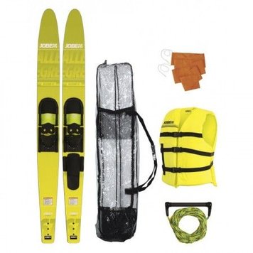 Комплект лыжи Jobe Allegre 67" Combo Skis Yellow Pack (208817007-67INCH) 57886 фото