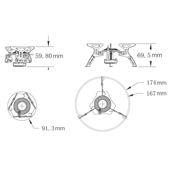 Горелка Fire Maple FMS 105