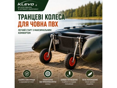 Транцеві колеса для човна ПВХ: Як вибрати та встановити систему для легкого старту