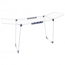 Сушарка для білизни підлогова Casa Si Cloth Flex White CS42254 - 18 м 15 кг сталевий білий розкладний 2 роки