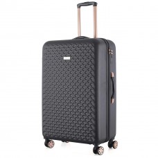 Чемодан Semi Line 28" L Черный T5718-3 с кодовым замком и мягкой ручкой 4 колеса ABS-пластик объем 103 л