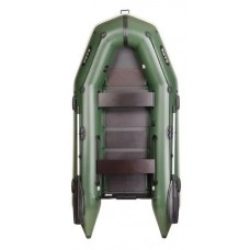 Надувная лодка BARK BT-310 ПВХ с сланью-книжкой моторная трёхместная с привальным брусом
