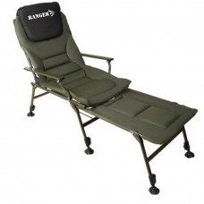 Крісло-ліжко коропове Ренджер Carp SL-112 Арт. RA 2251 зелене трансформоване з чохлом максимальне
