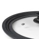 Крышка Flonal Multisize Стеклянная 28/30/32 см для сковород и кастрюль термостойкое стекло и силикон