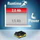 Акумулятор Trotec 20V 2 Ah Flexpower 6200000303 Li-Ion заряджання 1 год без саморозряду