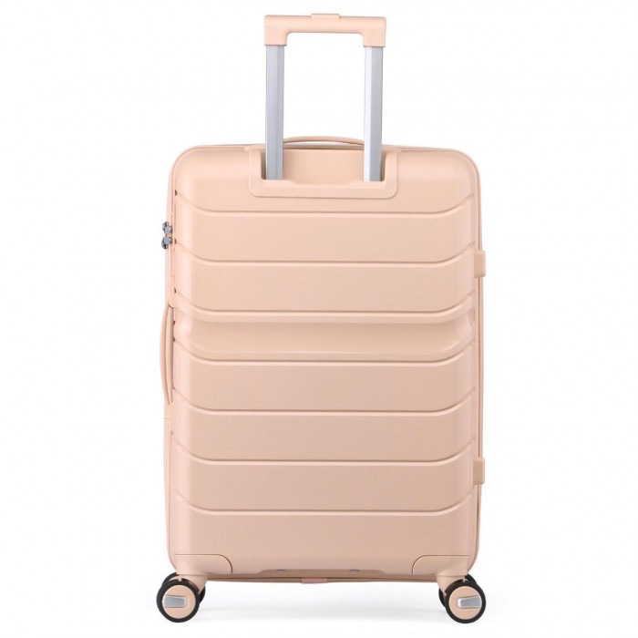 Чемодан Semi Line 24" M Капучино T5770-2 легкий корпус из полипропилена 4 колеса кодовый замок 63 л