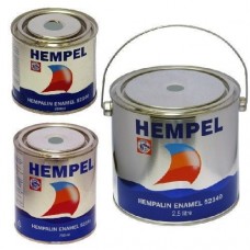 Краска судовая для лодки и катера HEMPALIN ENAMEL серый Grey 0.2/0.75/2.5 л Дания новое качество