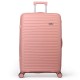 Чемодан Semi Line 24" M Розовый T5779-2 с жестким корпусом из полипропилена 4 колеса кодовый замок 63 л