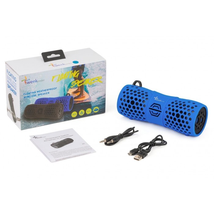 Влагозащищенный бумбокс Weekender B30 судовой для лодки и катера Bluetooth колонка IP66 6W синий