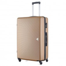 Чемодан Semi Line 28" L Коричневий T5693-3 з кодовим замком 4 колеса ABS-пластик 99 л для подорожей