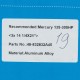Винт гребной для лодочного мотора MERCURY 135-300 HP 48-832832A45 ALU 3 лопасти 14.25" шаг 21" POLEAX E