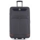 Вализа Semi Line 28" L Серый/Оранжевые Линии T5754-3 с защитой от воды и скрытыми колесами объемом 75 л из полиэстера
